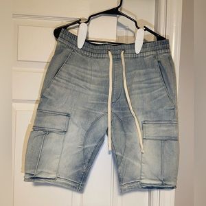 Men’s Light Blue Pacsun Cargo Shorts